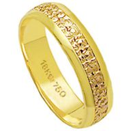 Aliança Bodas em Ouro BV21