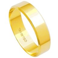 Aliança Reta em Ouro 5/3