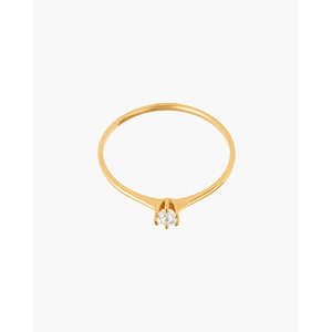 Anel Solitário Guifell Em Ouro - Sol67