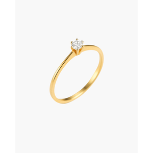 Anel Solitário Guifell Em Ouro - Sol24