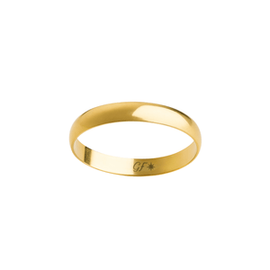 Aliança De Casamento Ouro 18k Lisa - 3mm Goldfinger