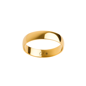 Aliança De Casamento Ouro 18k Lisa - 5mm Goldfinger